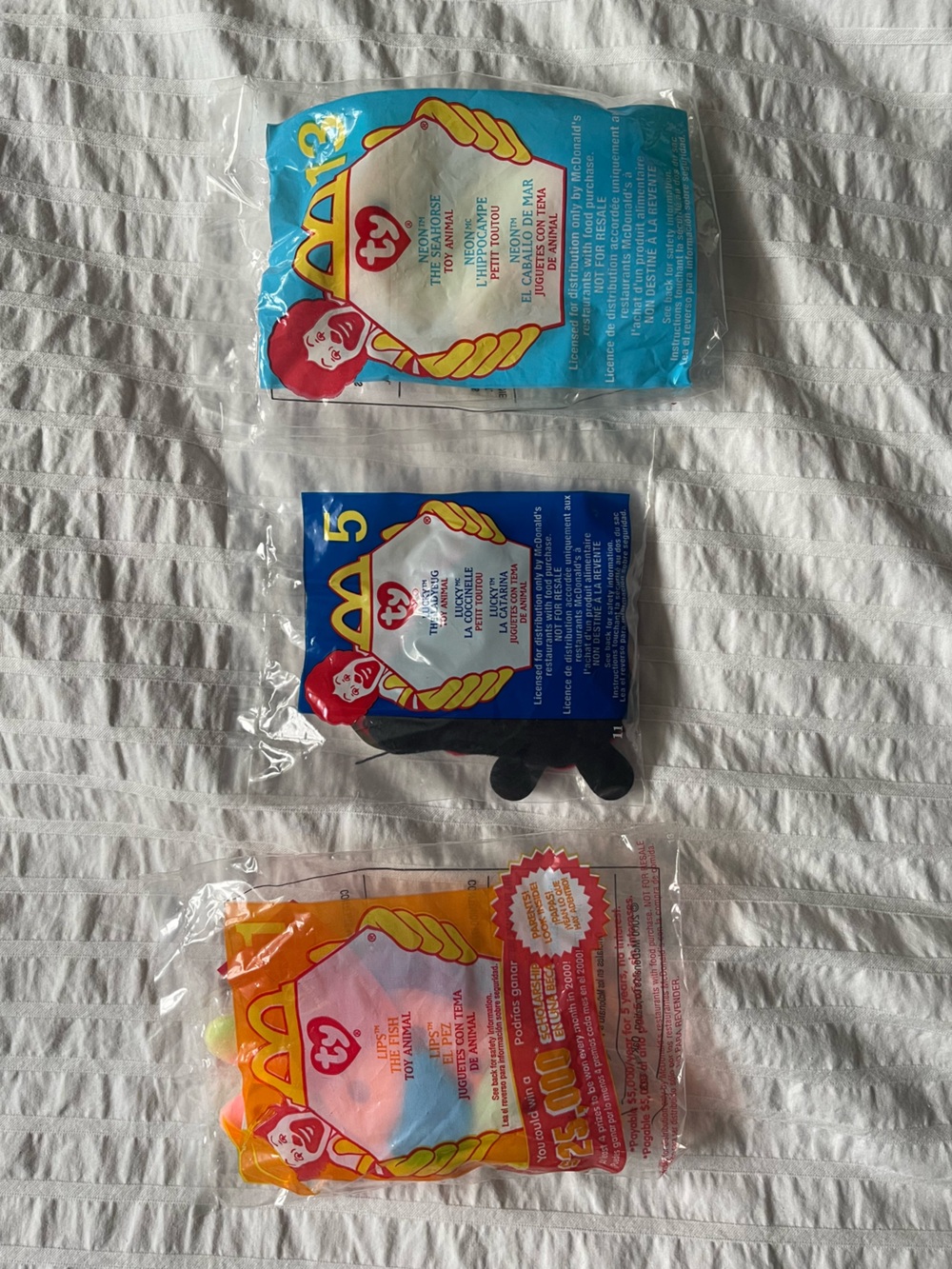 McDonald’s 2000 Ty Teenie Beanie Babies